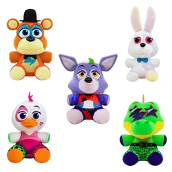 41KINDS Plush Toy Fnaf 20cm Animal Foxy Bear Rabbit Soft Toys Soft Binging Figure Doll Birthday Christmas Gift for Kid