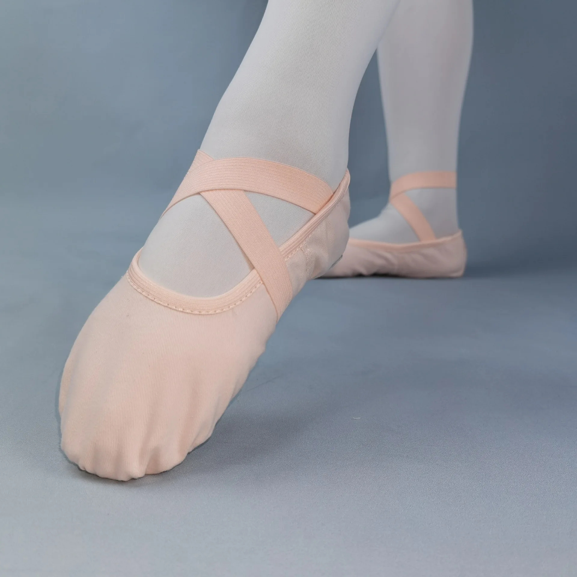 Women Canvas Ballet Shoes Ballet Slippers Professional Elastic Straps  Ballet Shoes Adult Women Yoga Gym Gymnastics Dance Shoes