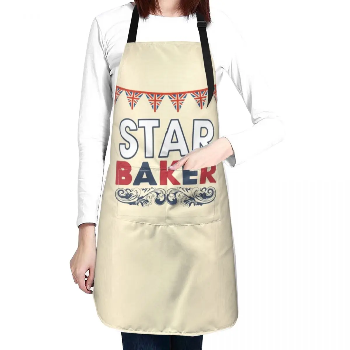 Star baker Apron Apron For Kitchen manicurist Kitchen For Women Apron