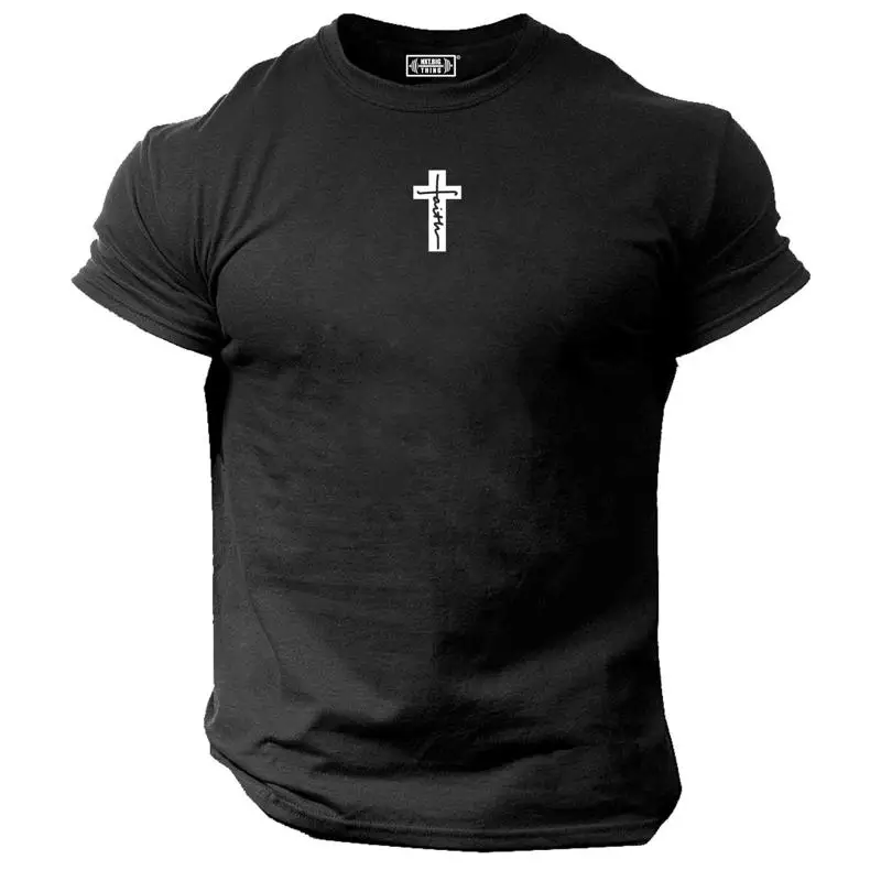 Camiseta Faith Cross, ropa de gimnasio pequeña, entrenamiento de culturismo, entrenamiento, Top de boxeo