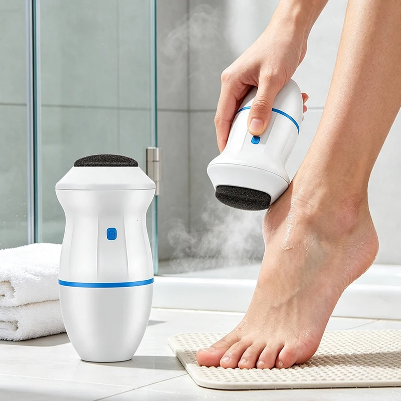 Electric foot callus remover, foot grinding machine, callus and dead skin remover, vacuum foot file, pedicure tools.