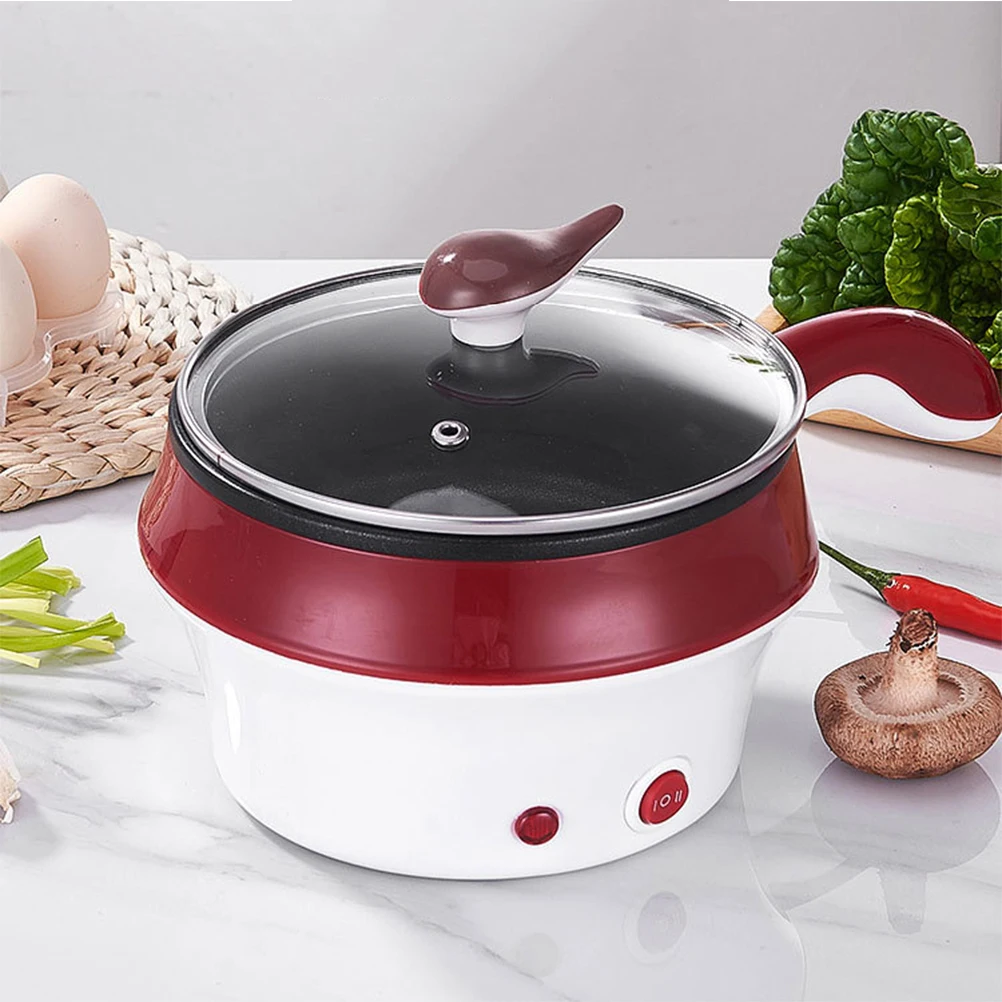 

Mini Electric Soup Pot Nonstick Stainless Steel Stockpot for Home Restaurant Kitchen Appliances Cooking Milk Sauce