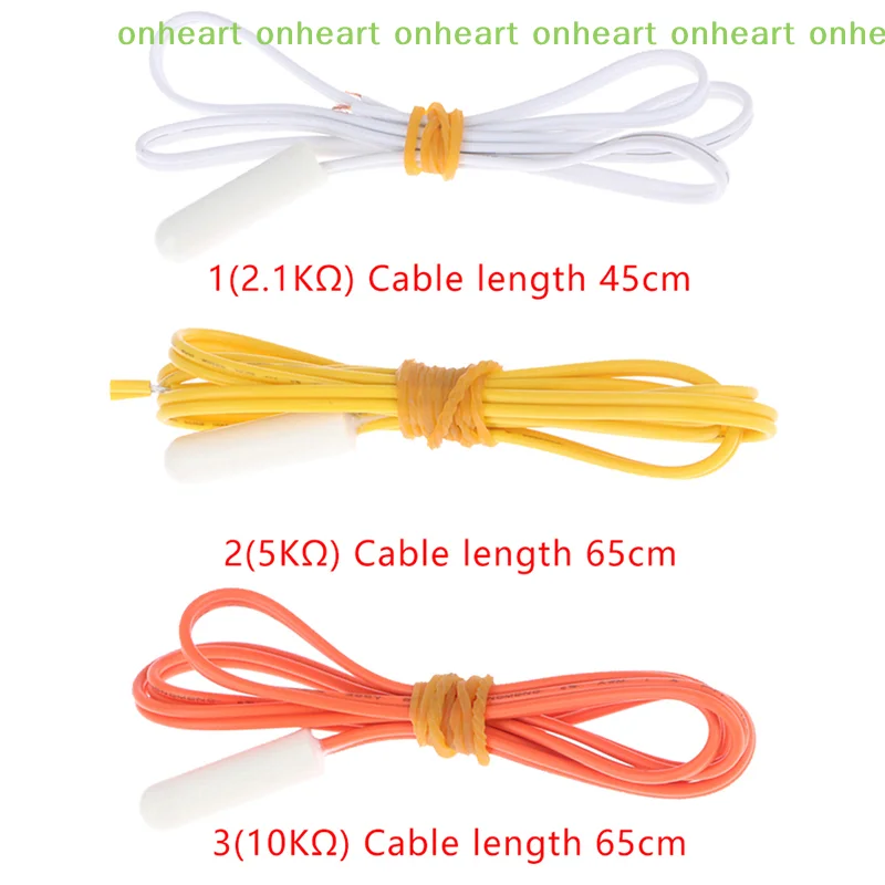 [C]2.1k/5k/10k refrigerator freezer temperature sensor Temperature probe for   universal fridge  parts
