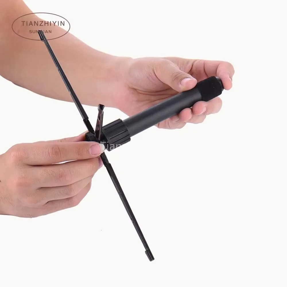 Eco-Friendly Adjustable Flute Display Stand ABS Support Bracket Wholesale Packaging Instrument Holder​