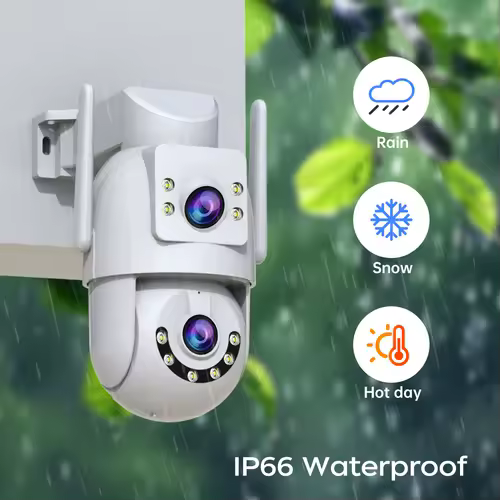 Jooan 4K 8MP HD Wifi PTZ Camera Outdoor 5G Wifi Dual Lens Security IP Cameras 5X Zoom AI Tracking ONVIF CCTV Surveillance Camera - Image 6