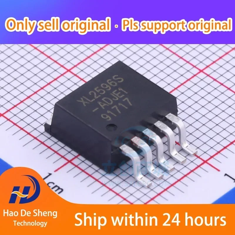 10PCS/LOT  XL2596S-ADJ XL2596S-ADJE1 TO-263-5  New Original in Stock