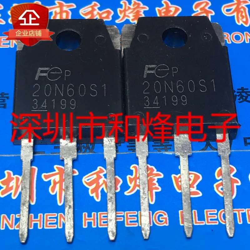 10PCS/Lot FMH20N60S1 20N60S1  TO-3P 600V 20A  Really Stock Original Best Quality Guarantee Fast Shipping