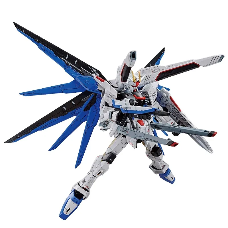 Bandai genuino FM THE GUNDAM BASE limitada ZGMF-X10A LIBER GUNDAM Ver.GCP [Color claro] Anime figura de acción juguetes de modelos de ensamblaje