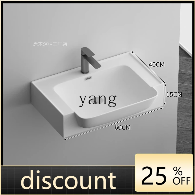 

LMM40cm big belly integrated basin toilet face wash sink bathroom cabinet separate washstand