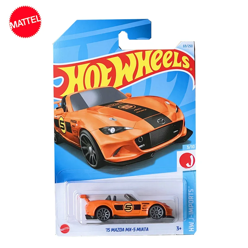 Original Mattel Spielzeug heiße Räder Auto 1/64 Metall Druckguss 15 Mazda Mx-5 Miata Fahrzeug Modell Spielzeug für Jungen Sammlung Geburtstags