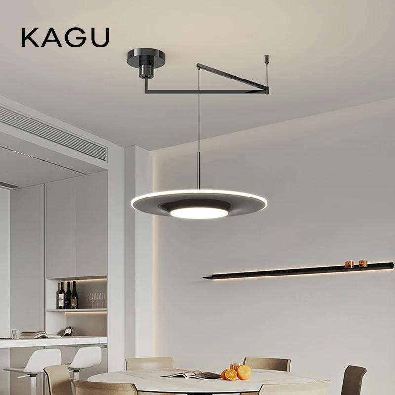 Modern LED Ceiling Chandelier Dimmable Minimalist Surface Mounted Light For Living Room Bedroom Dining Hall Home Fixture