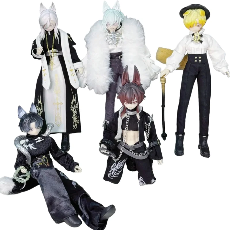 

Original 17cm Jidongshunxi Sicily Past The Story Series Mjd Blind Box With Movable Joints Anime Figure Modle Desktop Style Gifts