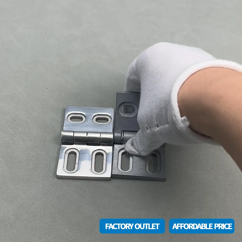 (4-Piece) Electrical Cabinet Power Cabinet Industrial Machinery Equipment Distribution Box Exposed Butterfly Hinge