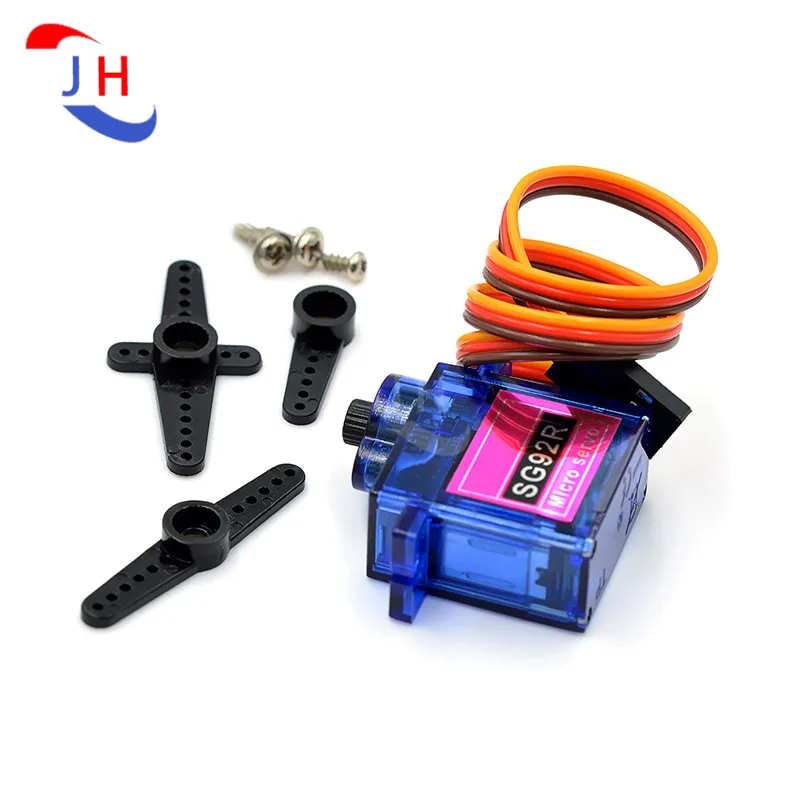 1/5 قطعة SG92R 2.5 كجم SG92 مايكرو 9g سيرفو النايلون ألياف الكربون التروس استبدال SG90 ل RC نموذج Aeromodelling هليكوبتر أجزاء