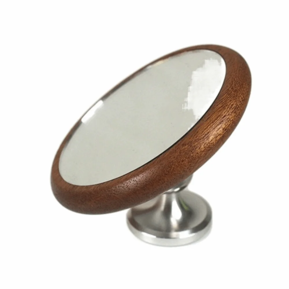 Magnetic Monitoring Coffee Reflective Mirror Reflective Mirror Wooden Base Flow Rate Observation Espresso Mirror