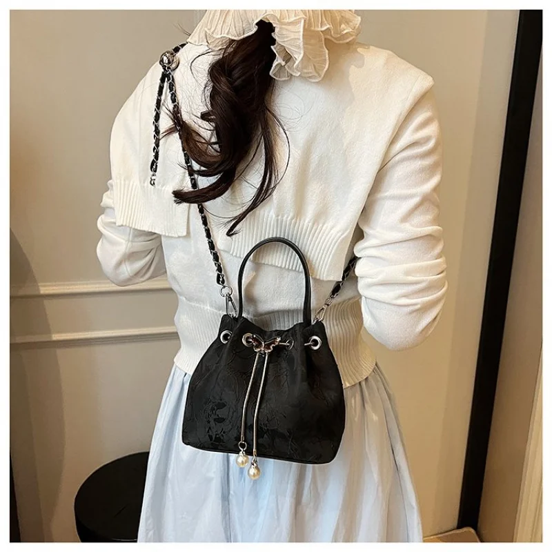 

Elite Ladies Handbag Made Of Nubuck Leather Featuring Casual Paris High-End Lightweight Soft Daily Refined Style​