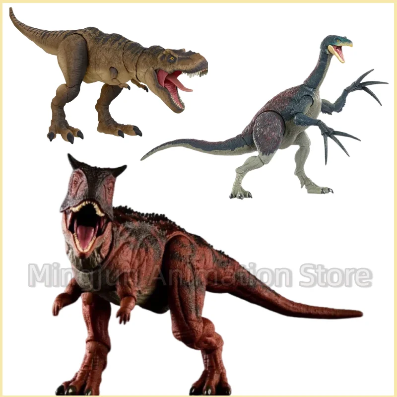 En Stock, 100% Original, Mattel Hammond Bull Dragon, juguetes para niños, dinosaurios Carnotaurus, modelo articulado, figuras de película