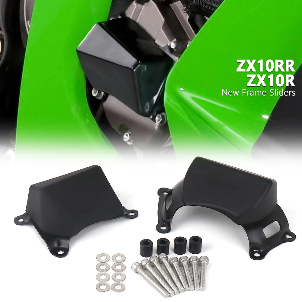 

Motorcycle Engine Guard Anti Crash Frame Slider Falling Protector Kit For Kawasaki Ninja ZX-10R ZX-10RR ZX10R ZX10RR