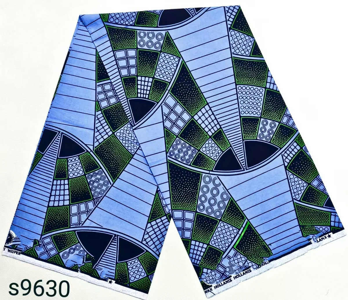 2025 Nigerian Supe-Wax Print African Fabrics High Quality for Patchwork New Style Fabric for Clothing Home Decor TT0-4