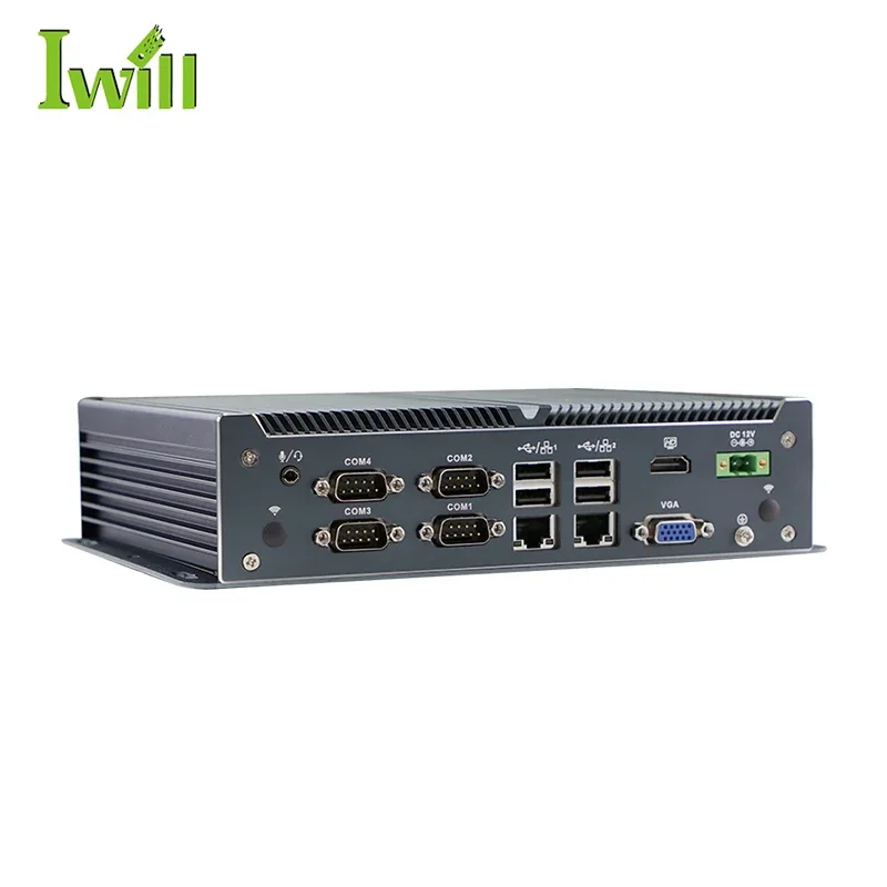 China Factory Cheap Industrial Pc With J1900 8-Way GPIO 2*MINI PCIE Slot For Industrial Application