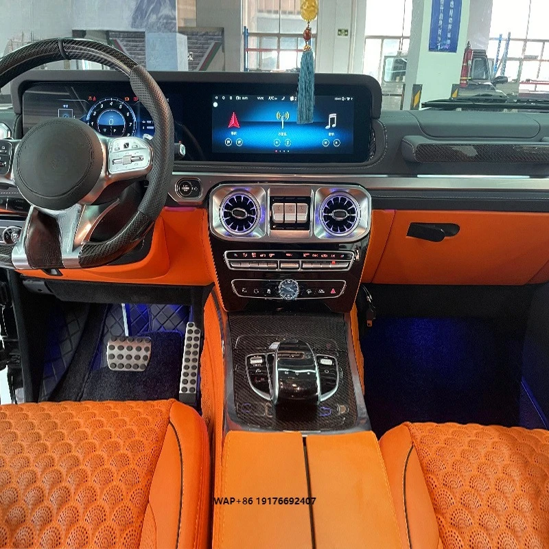 For Benz G-class Car Auto Interior Accessories Interior Parts for 02 to 18 W463 to G63 W464 Interior Kit