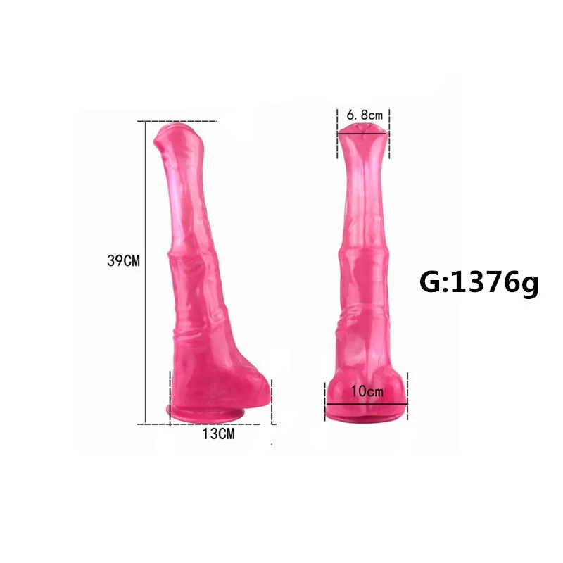 Large Realistic Silicone Massager for Women, Personal Body Relaxation Toy, Factory Direc