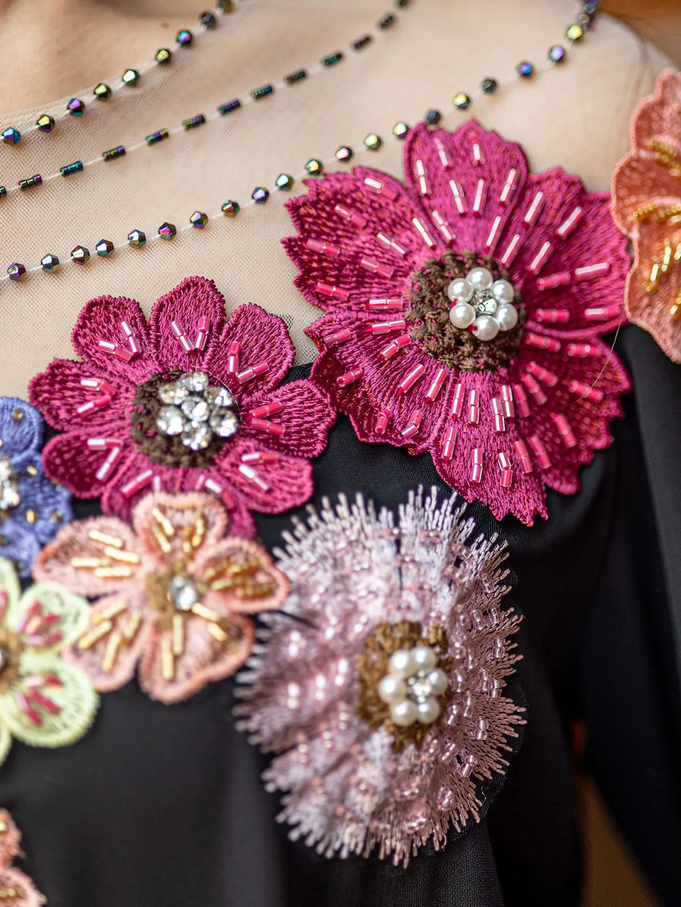 

2025 Luxury Applique Evening Dress Dubai Abaya Women Muslim Kaftan Eid Ramadan Caftan Morocco Femme Robe Vestidos Islam Clothing