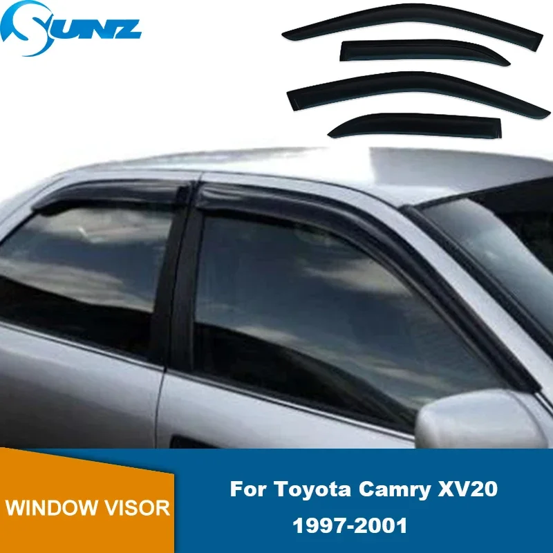 

For Toyota Camry XV20 1997 1998 1999 2000 2001 Window Visor Vent Shades Ventvisor Wind Deflectors Visors Rain Guard Shades Visor