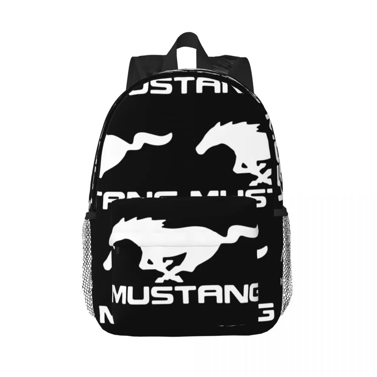 Mustang Logo Rugzak Middelbare School Student Boekentas