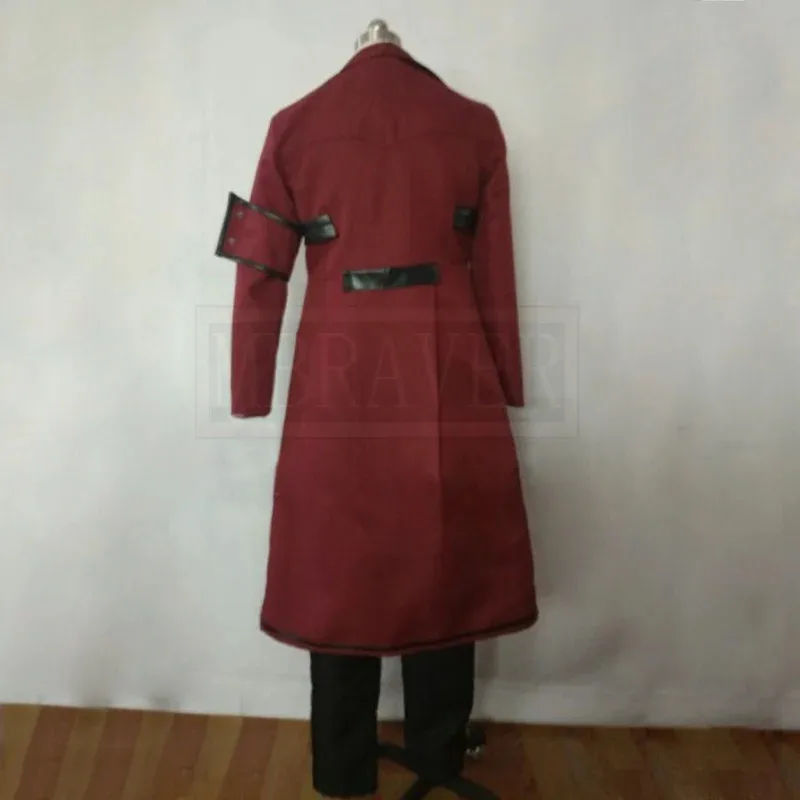 

ff34Game OW Jesse McCree Cosplay Costume Halloween Party Christmas Uniform Custom Made Any Size