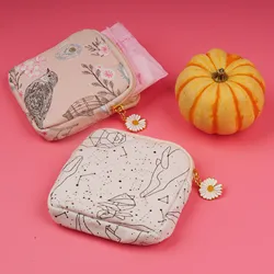 New Multifunctional Cute Sanitary Pad Bags Reusable Napkin Storage Organizer Women Pad Pouch Bags Portable Makeup Bags