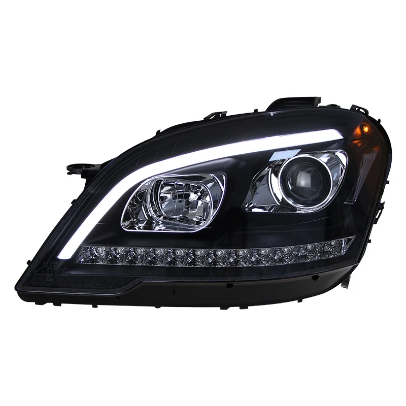 Car Accessories HID Xenon headlight LED DRL for Mercedes Benz W164 ML350 500 2009-2012 Headlights head lamp Assembly