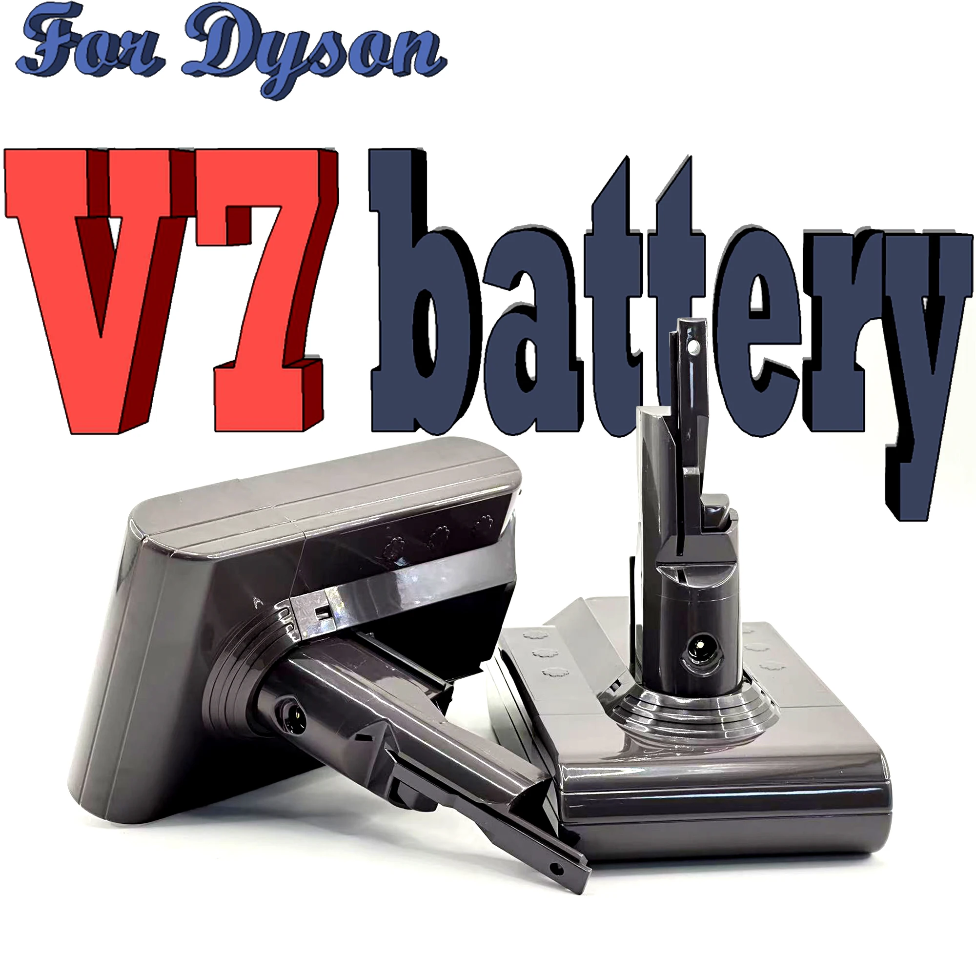 

НОВАЯ Сменная батарея 21.6V 16800mAh/28000mAh для пылесосов Dyson V7 Fluffy Animal Pro 225403 229687 (модель 2026 года)