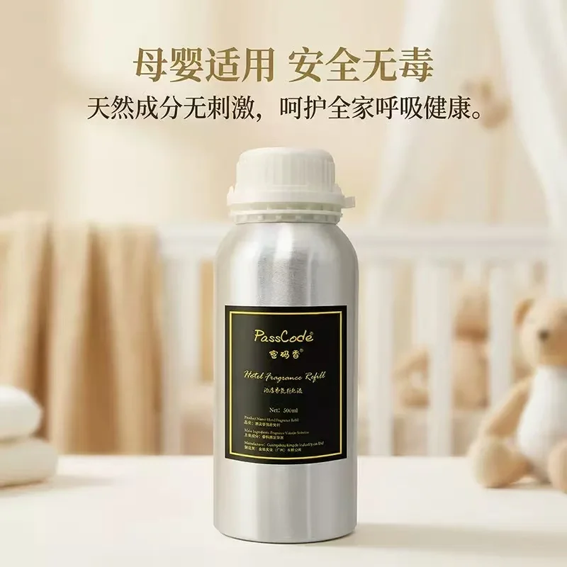 1000/500ML Premium Hotel Aromatherapy Essential Oil Supplement Liquid for Aroma Diffuser,Shangri-La/Ebony agarwood Fragrance Oil