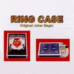 Ring Case By Joker Magic (Gimmick+DVD) Close-Up Magic Tricks Illusions Fun