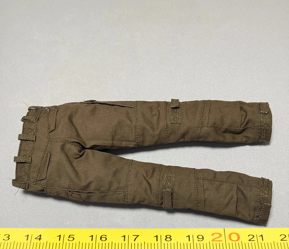 1/6 EASY&SIMPLE ES SDS13R Soldier Death ZERT One Ticket Way Dress Coat Pant Short Sleeves Waist Belt Accessories For 12" Doll - Image 2