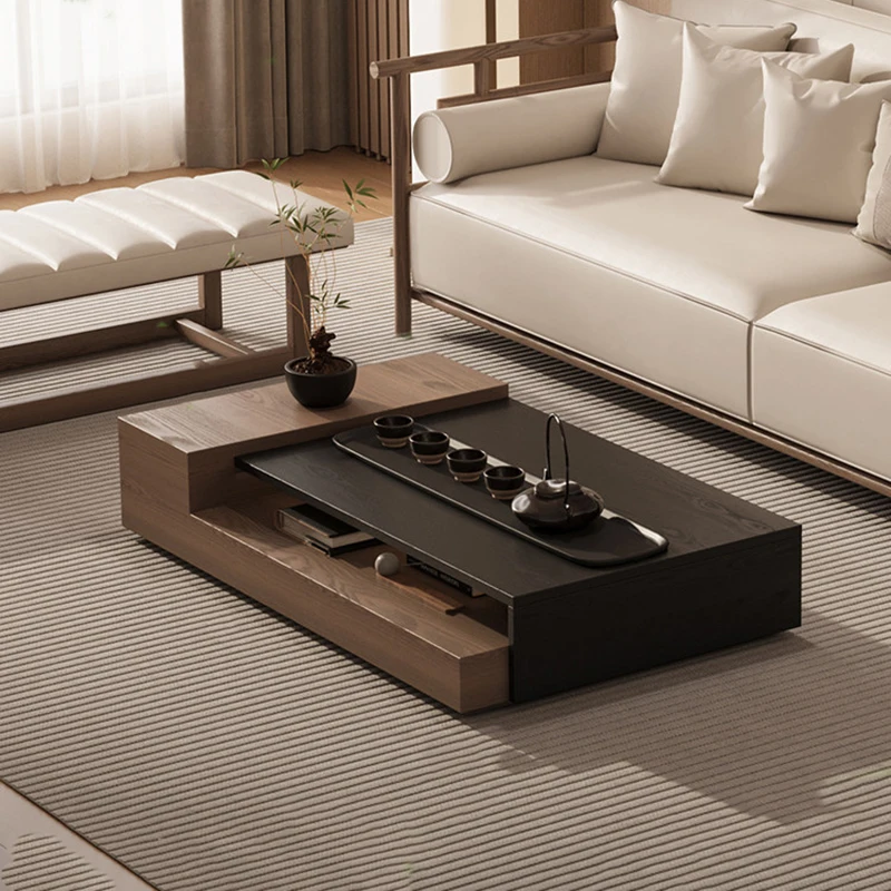 -hhTrendy Side Table European Aesthetic Modern Coffee Table Vintage Luxury Display Mesa De Centro Living Room Furniture*