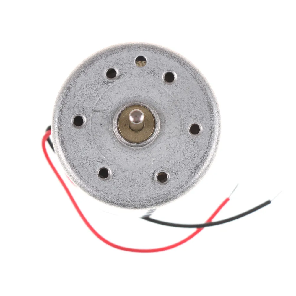 جديد تيار مستمر 1.5 فولت 3 فولت 5 فولت 6 فولت 6600 دورة في الدقيقة مايكرو RF-300C محرك الطاقة الشمسية محرك لعبة مستديرة صغيرة #4