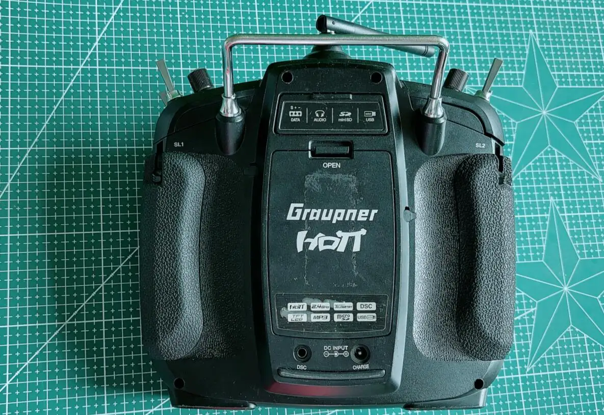 2.4G.HZ HoTT Color TFT Radio control System Transmitter  Graupner MZ-24 PRO 12 Channel TX wireless Sender
