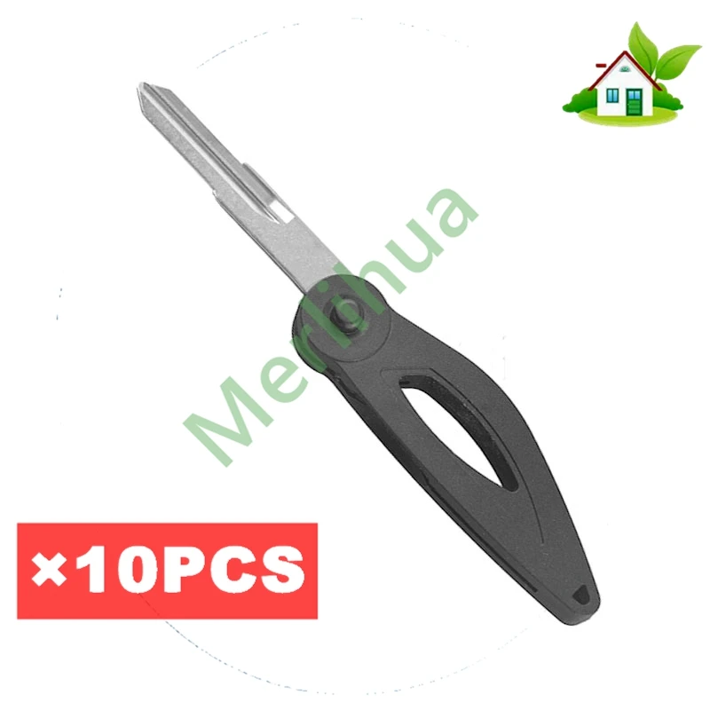 

Foldable Key Blank with Black Plastic Handle FOR Benelli/Haojue Motorcycles, Replacement Accessory