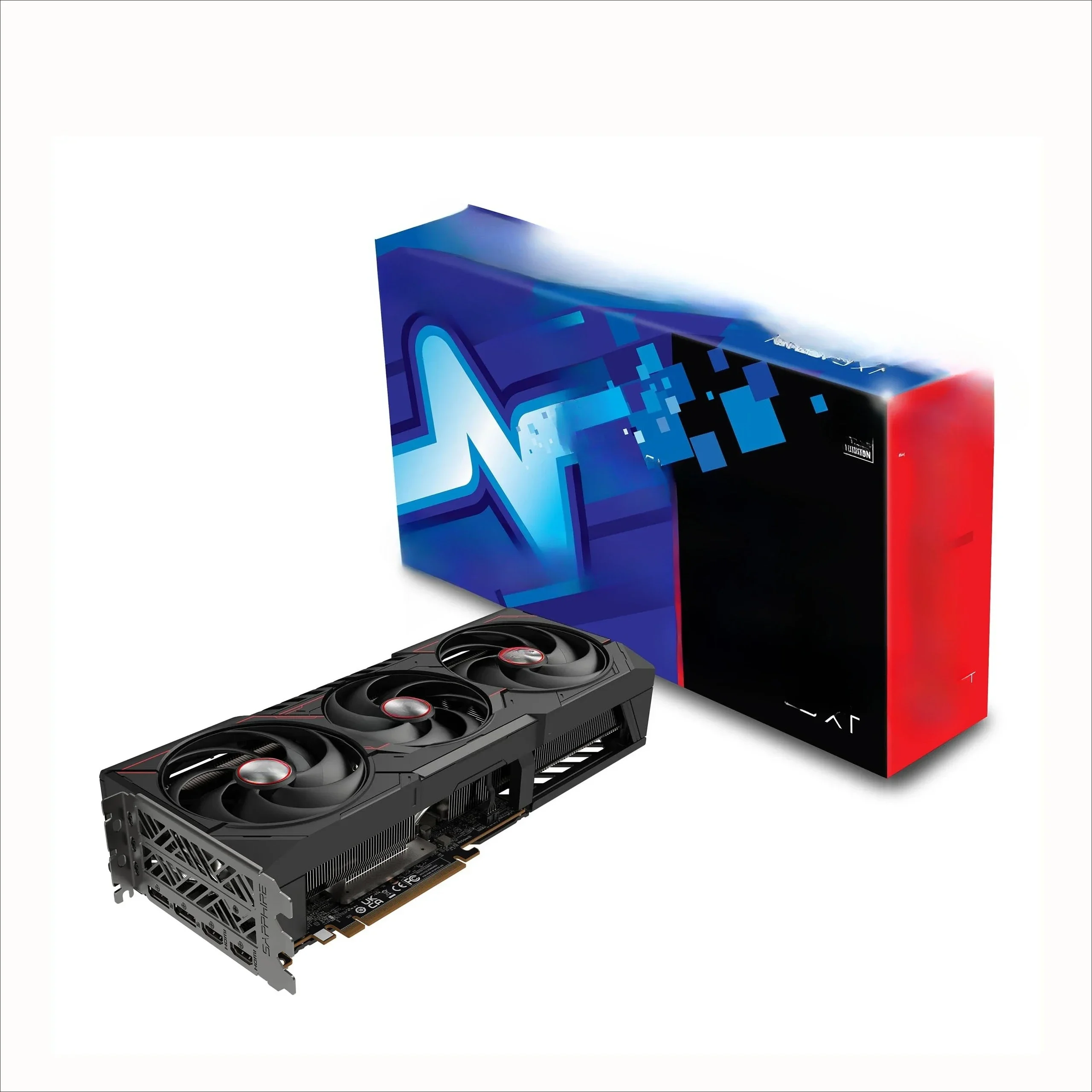 2025 New SAPPHIRE PULSE AMD Radeon 16GB D6 PCIe 5.0 VGA RX 9070XT GPU Graphics Card For Gaming PC Desktop