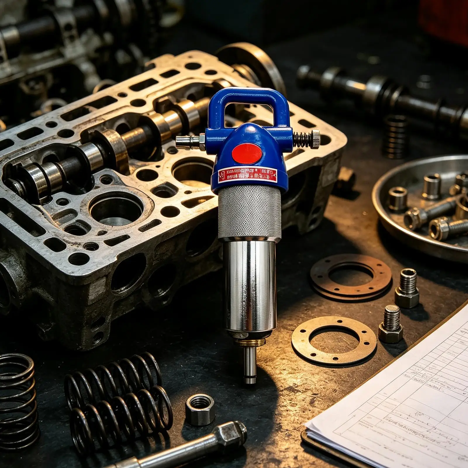 Automotive Engine Valve Repair Tools Car Engine Valve Lapping Grinder Pneumatic Valve Grinder Reusable Hand Tools