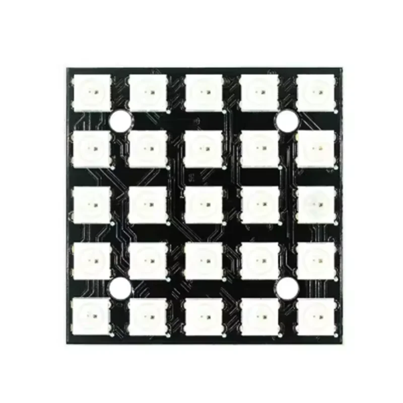 WS2812 LED 5050 RGB 8x8 4 16 25 64 LED مصفوفة لـ