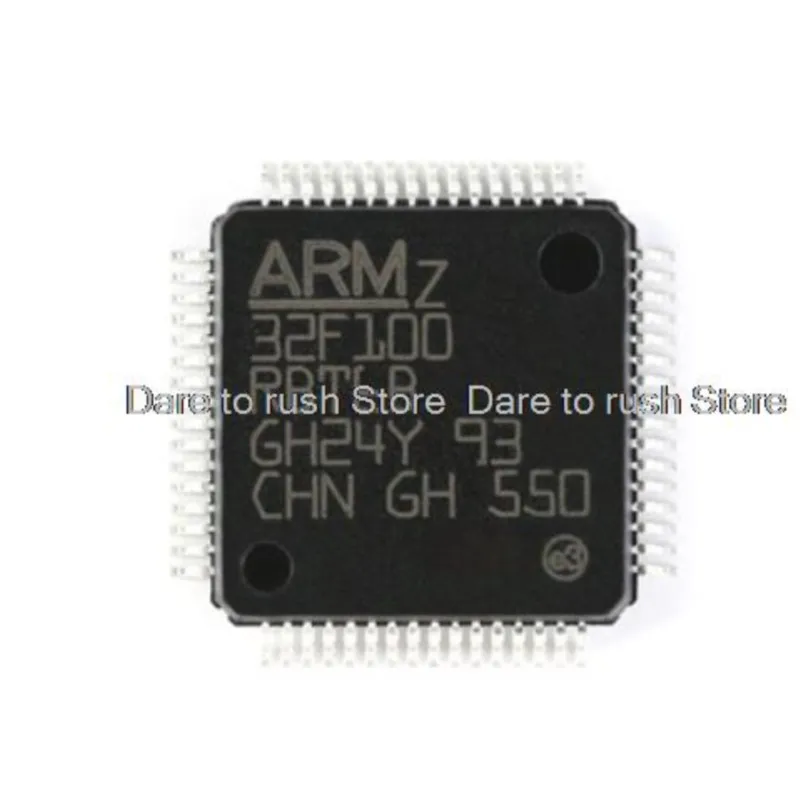 1pcs New  STM32F100RBT6B STM32F100RB  QFP-64