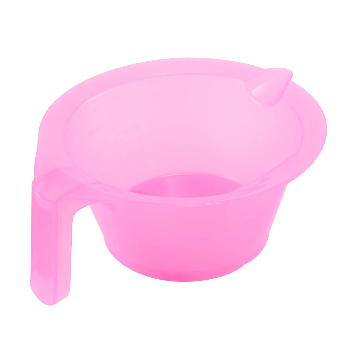 3Pcs Professional Hair Dye Bowl Sturdy Plastic Mixing Tool for Salon DIY Hair Coloring No Mess Easy to Use Pink - Image 2