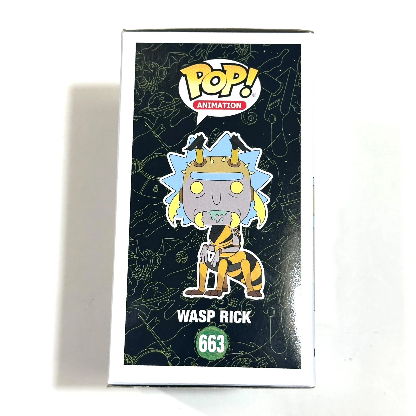 

Rick and Morty Wasp Rick Vinyl Figure Funko POP! #663 Official Licensed Collectible Limited Edition Figures For Anime Fans Gift