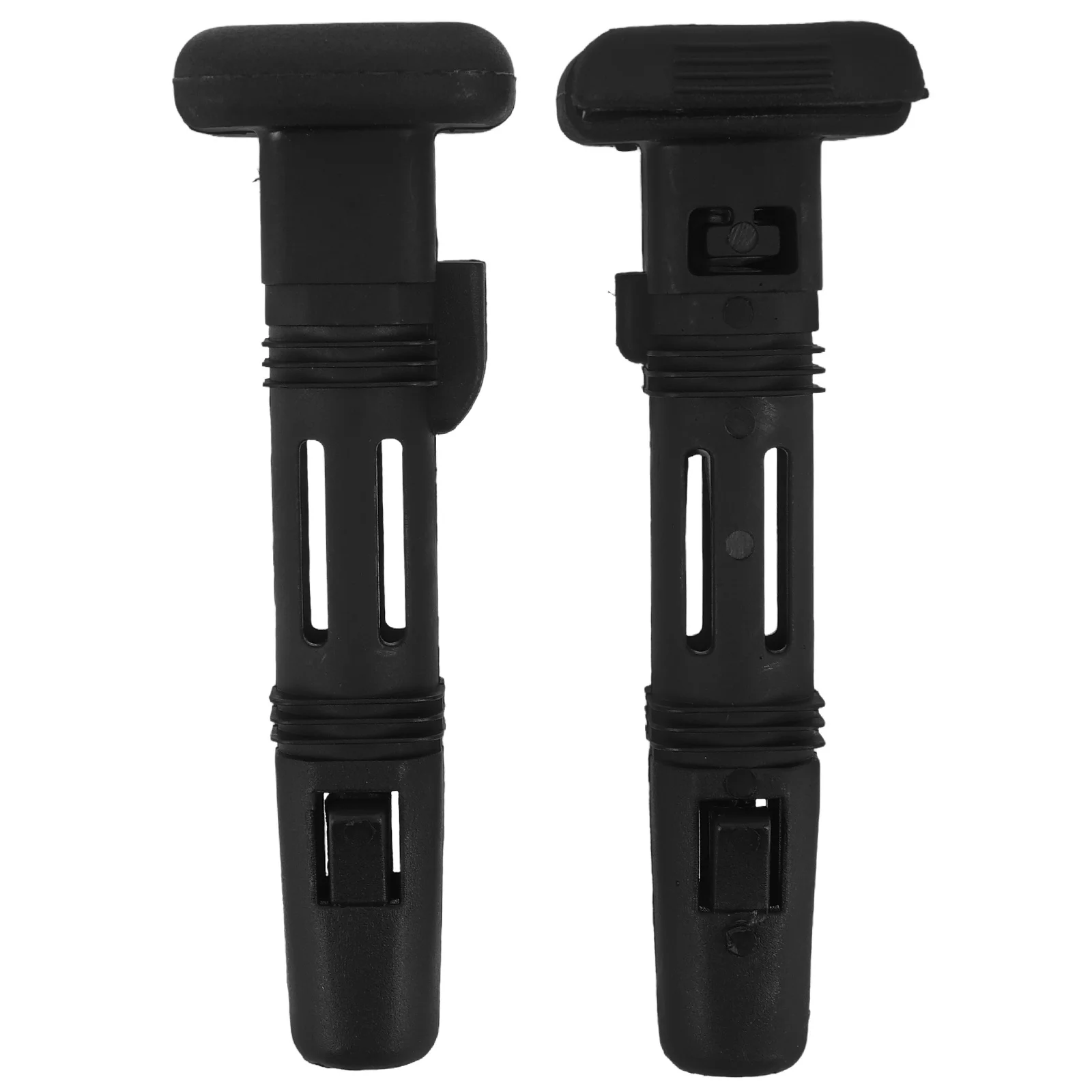 2Pcs Adjustable Locking Headrest Guide Inserts 12.7mm Plastic Car Seat Headrest Post Insert Repair Tube Support Clip