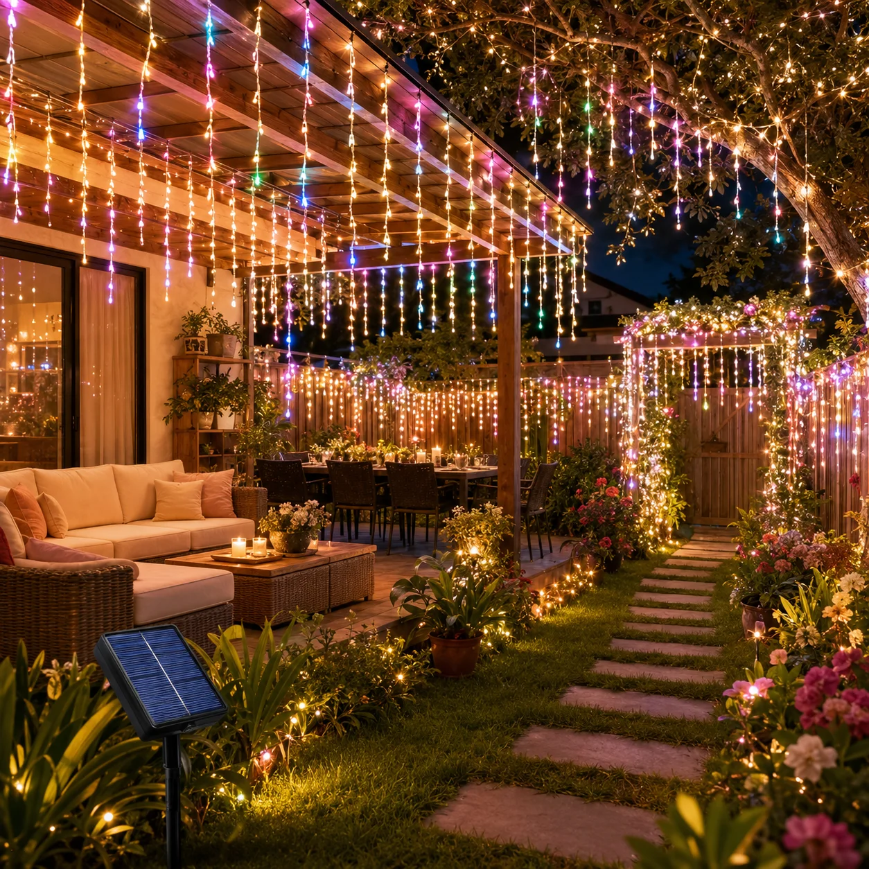 Lampki solarne w kształcie sop – Outdoor Lighting Ikea recenzja i cena