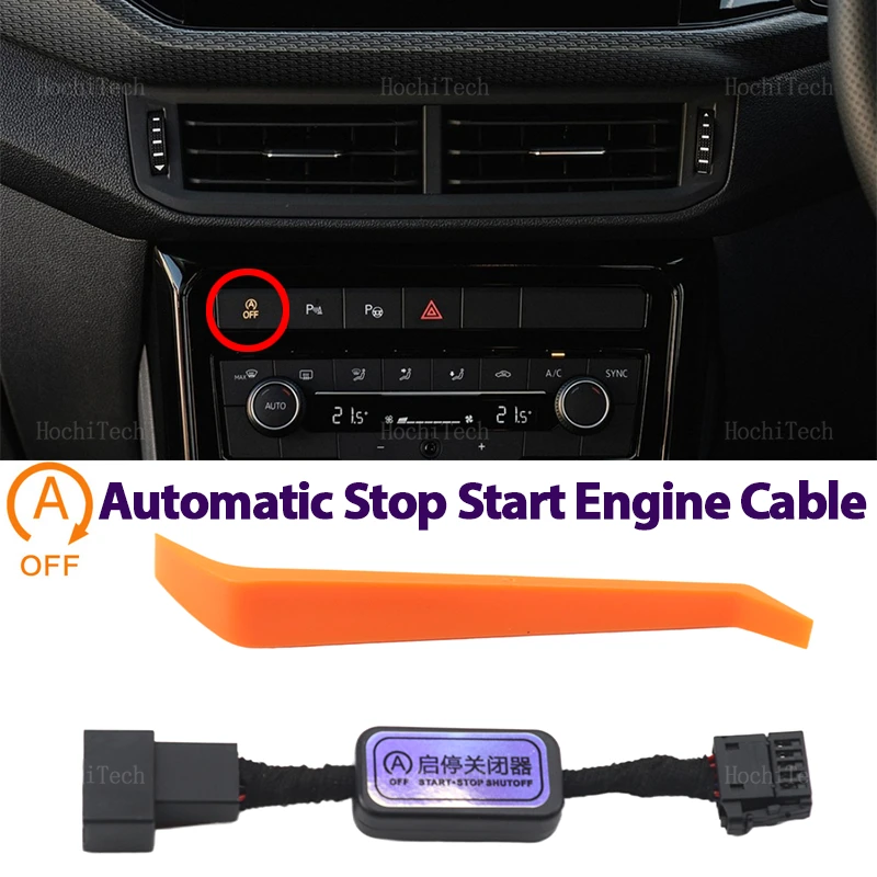 For Volkswagen T-Cross 2019-2024 Automatic Stop Start Engine System Off Device Control Sensor Plug Stop Cancel Cable Memory Mode