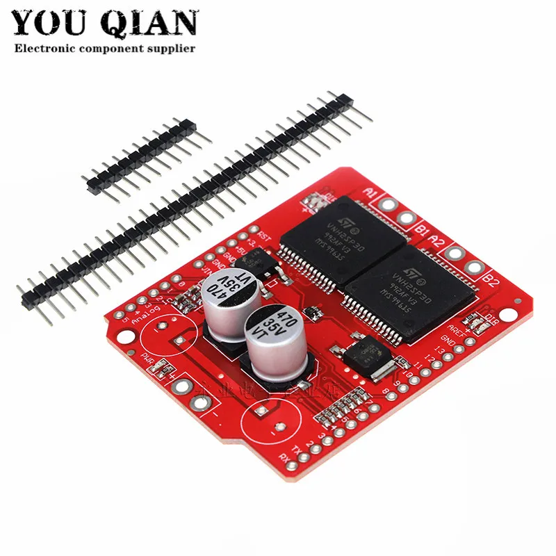 

MOSFET Dual VNH2SP30 PWM Stepper Driver Module 30A Monster Moto Shield for Arduino